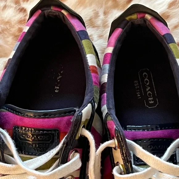 Coach sneakers size 8 womens - Picture 4 of 11